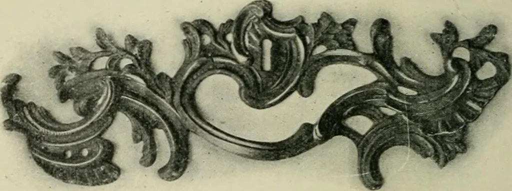 An illustration from L'art de reconnaître les styles : les styles régence et Louis XV, 1912, leaf 59