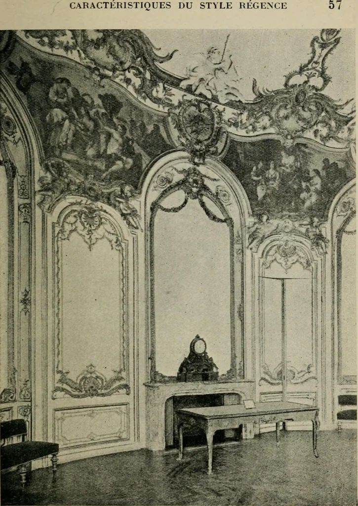 An illustration from L'art de reconnaître les styles : les styles régence et Louis XV, 1912, leaf 70