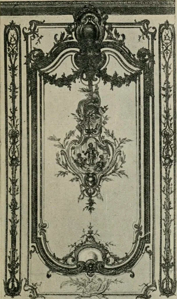 An illustration from L'art de reconnaître les styles : les styles régence et Louis XV, 1912, leaf 90