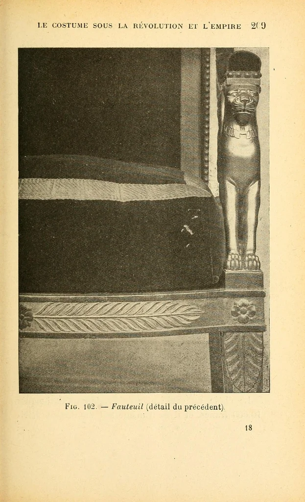 An illustration from L'art de reconnaître les styles: Le style empire; ouvrage orné de 132 gravures, 1911, leaf 233