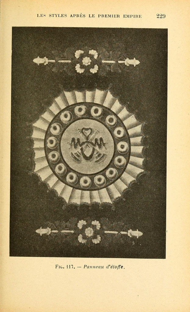 An illustration from L'art de reconnaître les styles: Le style empire; ouvrage orné de 132 gravures, 1911, leaf 253