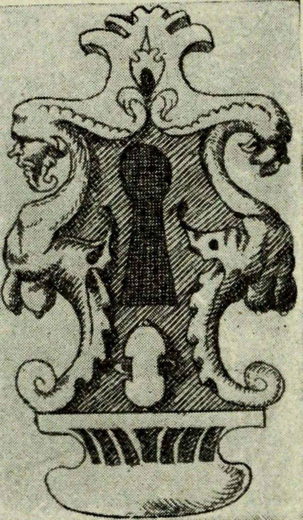 An illustration from L'art de reconnaître les styles : le style Louis XIII, 1920, leaf 123