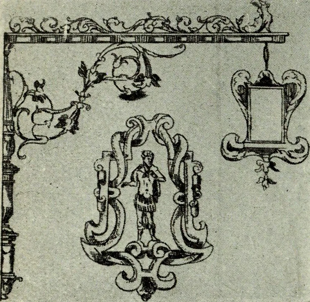 An illustration from L'art de reconnaître les styles : le style Louis XIII, 1920, leaf 17