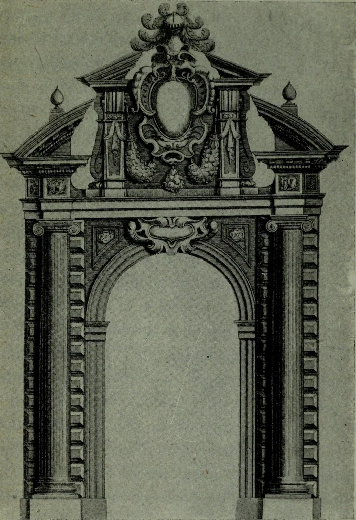 An illustration from L'art de reconnaître les styles : le style Louis XIII, 1920, leaf 22