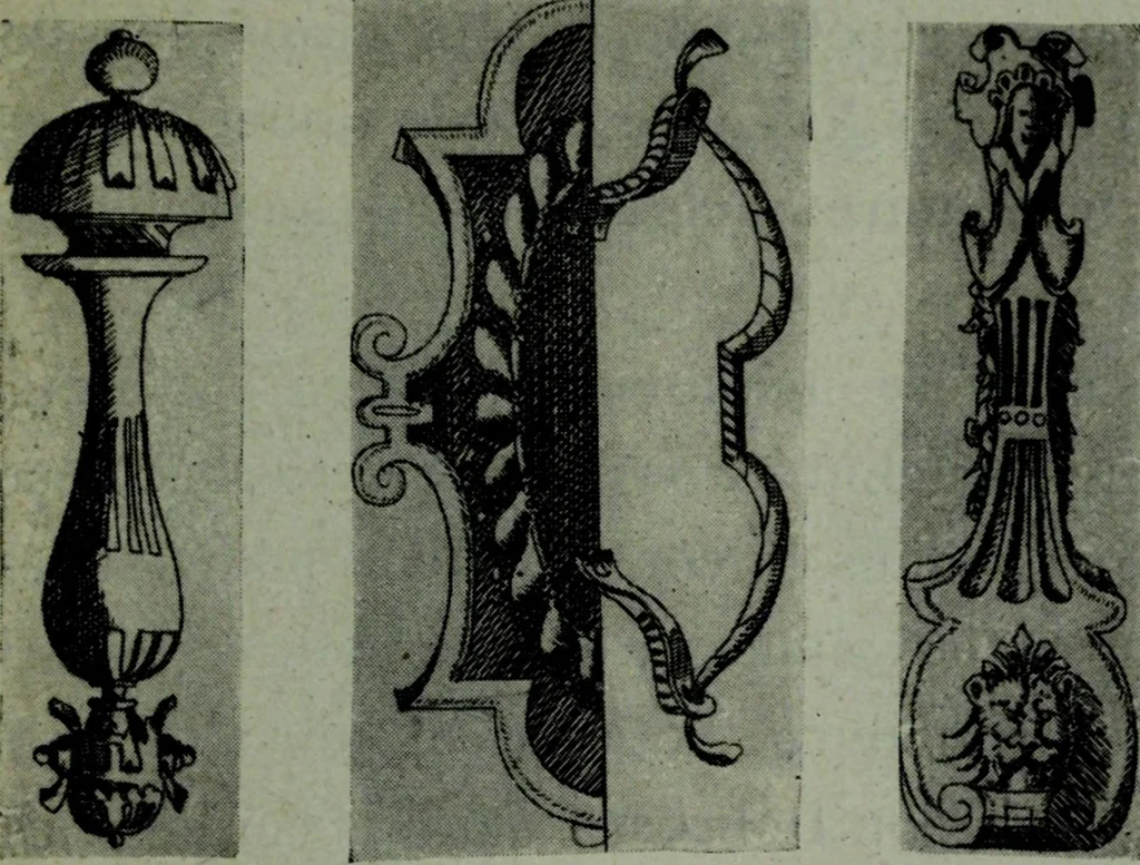 An illustration from L'art de reconnaître les styles : le style Louis XIII, 1920, leaf 42