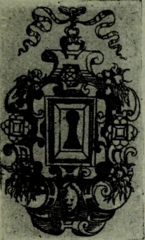 An illustration from L'art de reconnaître les styles : le style Louis XIII, 1920, leaf 44
