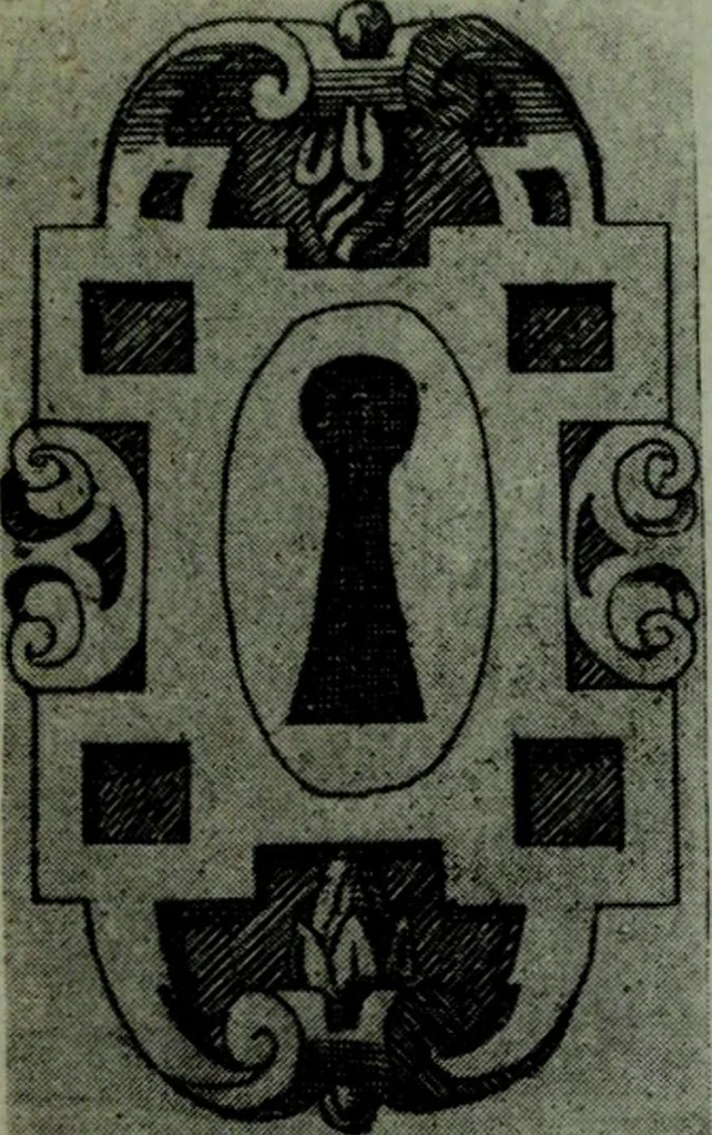 An illustration from L'art de reconnaître les styles : le style Louis XIII, 1920, leaf 62