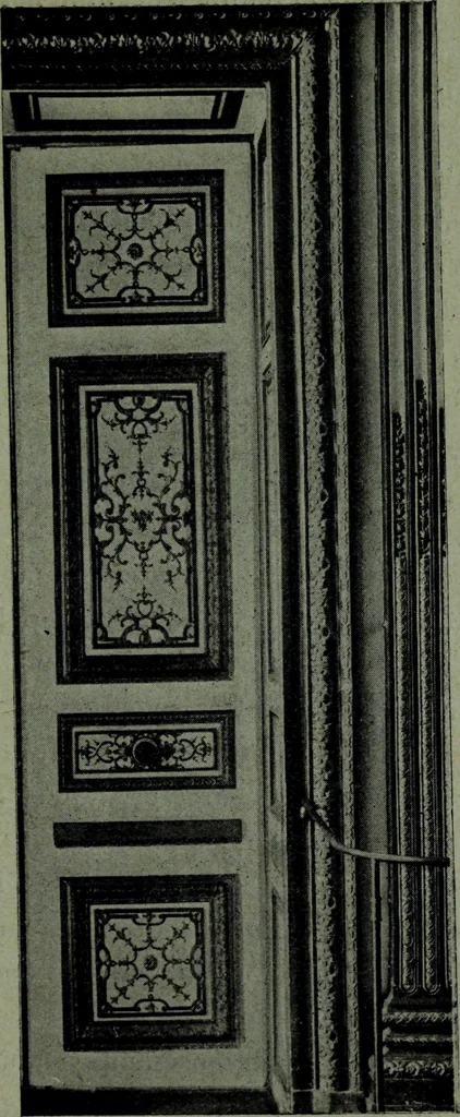 An illustration from L'art de reconnaître les styles, le style Louis XIV, 1900, leaf 108