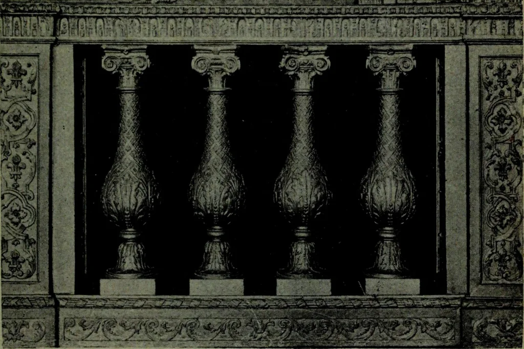 An illustration from L'art de reconnaître les styles, le style Louis XIV, 1900, leaf 114