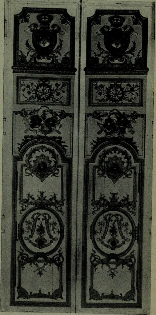 An illustration from L'art de reconnaître les styles, le style Louis XIV, 1900, leaf 128