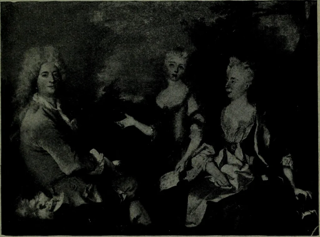 An illustration from L'art de reconnaître les styles, le style Louis XIV, 1900, leaf 160