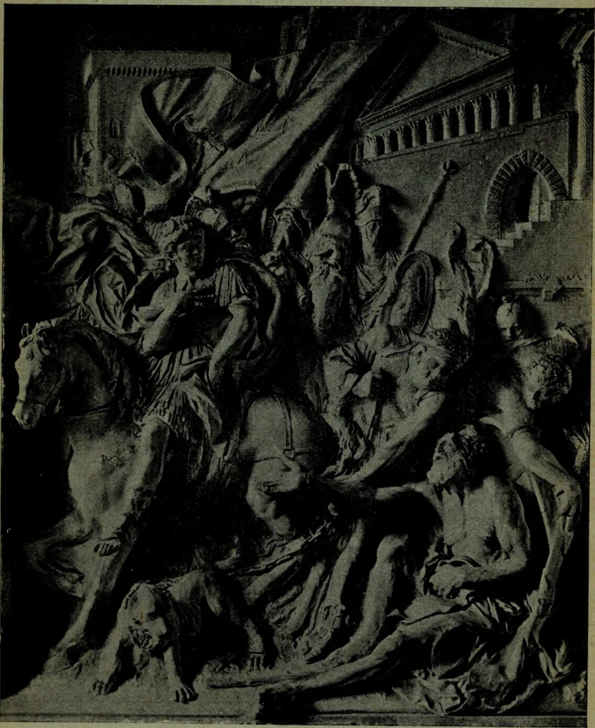 An illustration from L'art de reconnaître les styles, le style Louis XIV, 1900, leaf 178