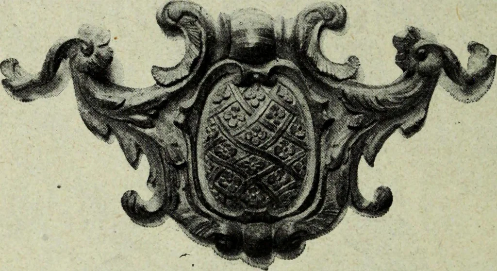 An illustration from L'art de reconnaître les styles, le style Louis XIV, 1900, leaf 179