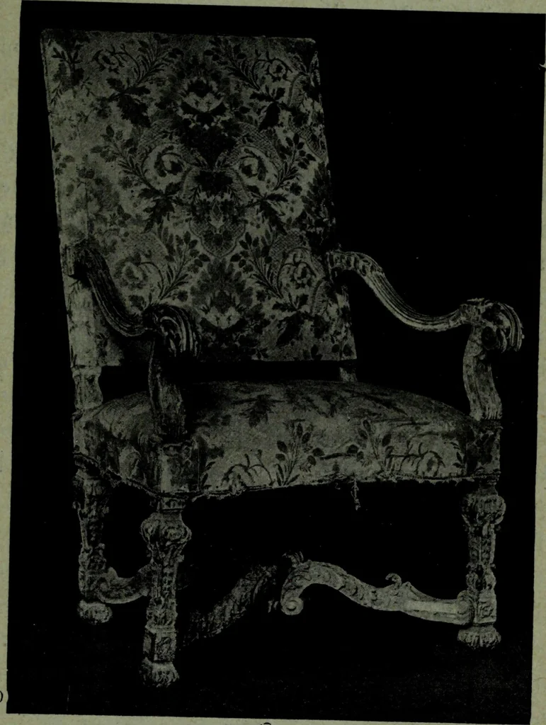 An illustration from L'art de reconnaître les styles, le style Louis XIV, 1900, leaf 192
