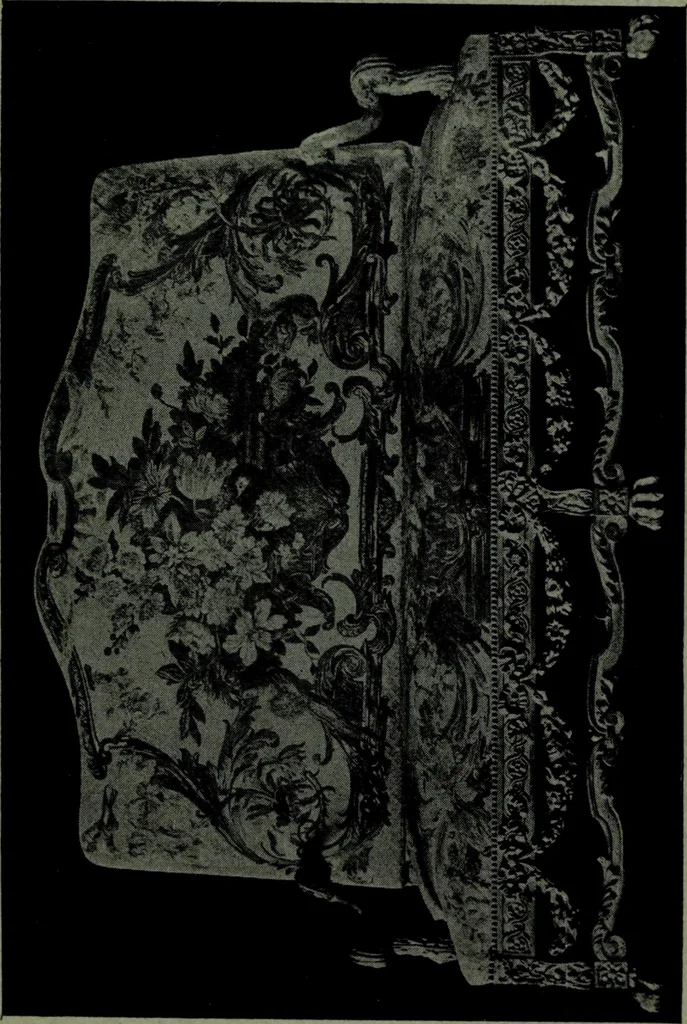 An illustration from L'art de reconnaître les styles, le style Louis XIV, 1900, leaf 194