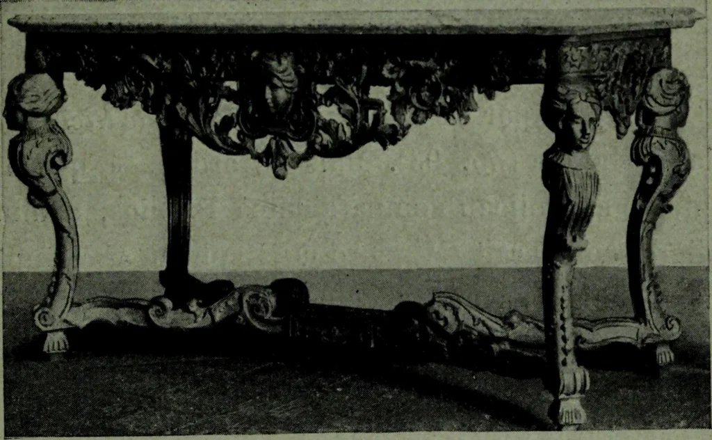 An illustration from L'art de reconnaître les styles, le style Louis XIV, 1900, leaf 198