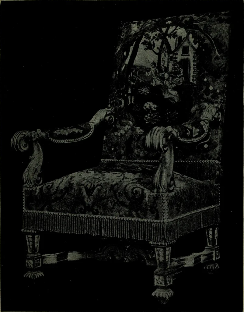 An illustration from L'art de reconnaître les styles, le style Louis XIV, 1900, leaf 200