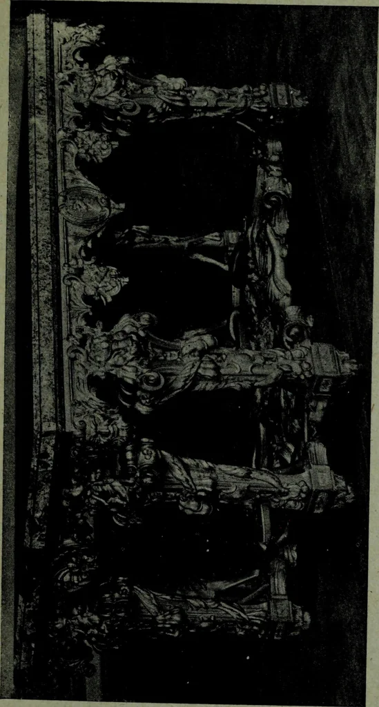 An illustration from L'art de reconnaître les styles, le style Louis XIV, 1900, leaf 206