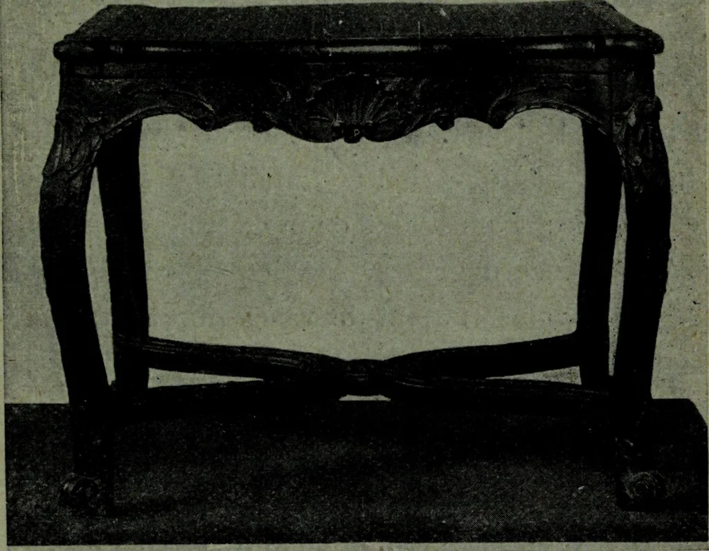An illustration from L'art de reconnaître les styles, le style Louis XIV, 1900, leaf 210