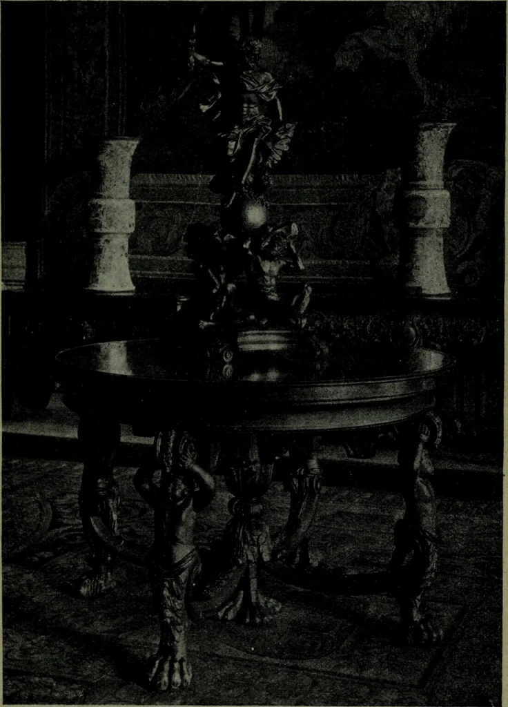 An illustration from L'art de reconnaître les styles, le style Louis XIV, 1900, leaf 214