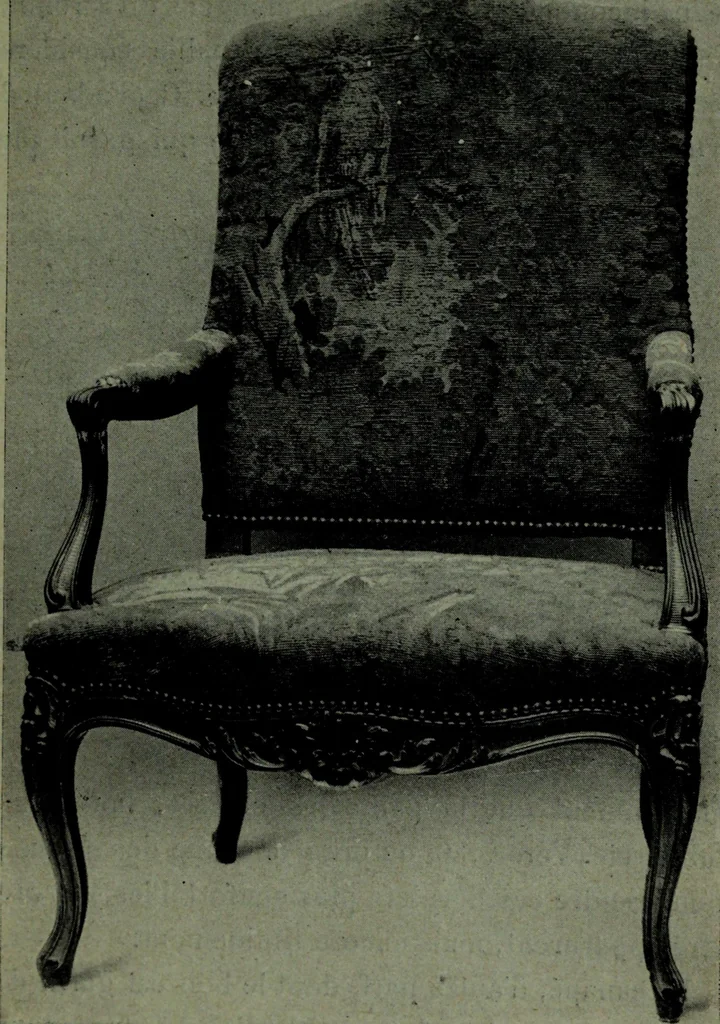 An illustration from L'art de reconnaître les styles, le style Louis XIV, 1900, leaf 222