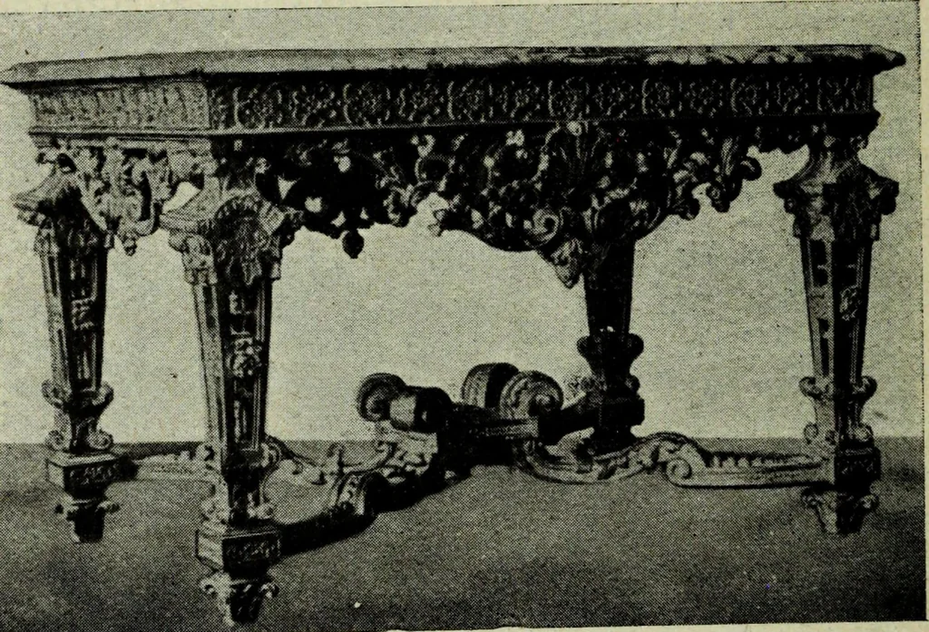 An illustration from L'art de reconnaître les styles, le style Louis XIV, 1900, leaf 223