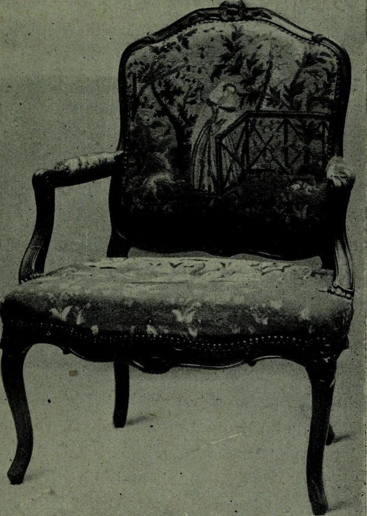 An illustration from L'art de reconnaître les styles, le style Louis XIV, 1900, leaf 230