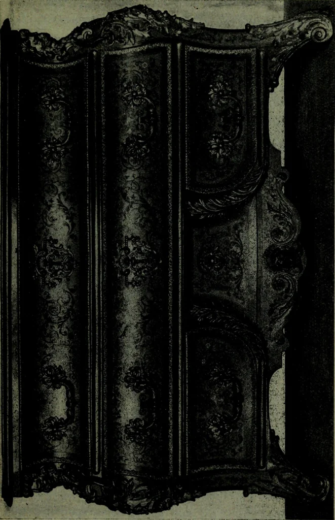 An illustration from L'art de reconnaître les styles, le style Louis XIV, 1900, leaf 232