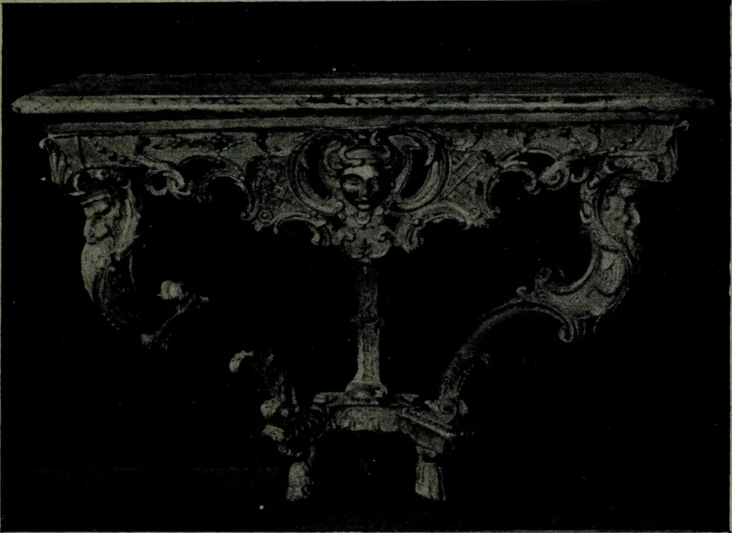 An illustration from L'art de reconnaître les styles, le style Louis XIV, 1900, leaf 236