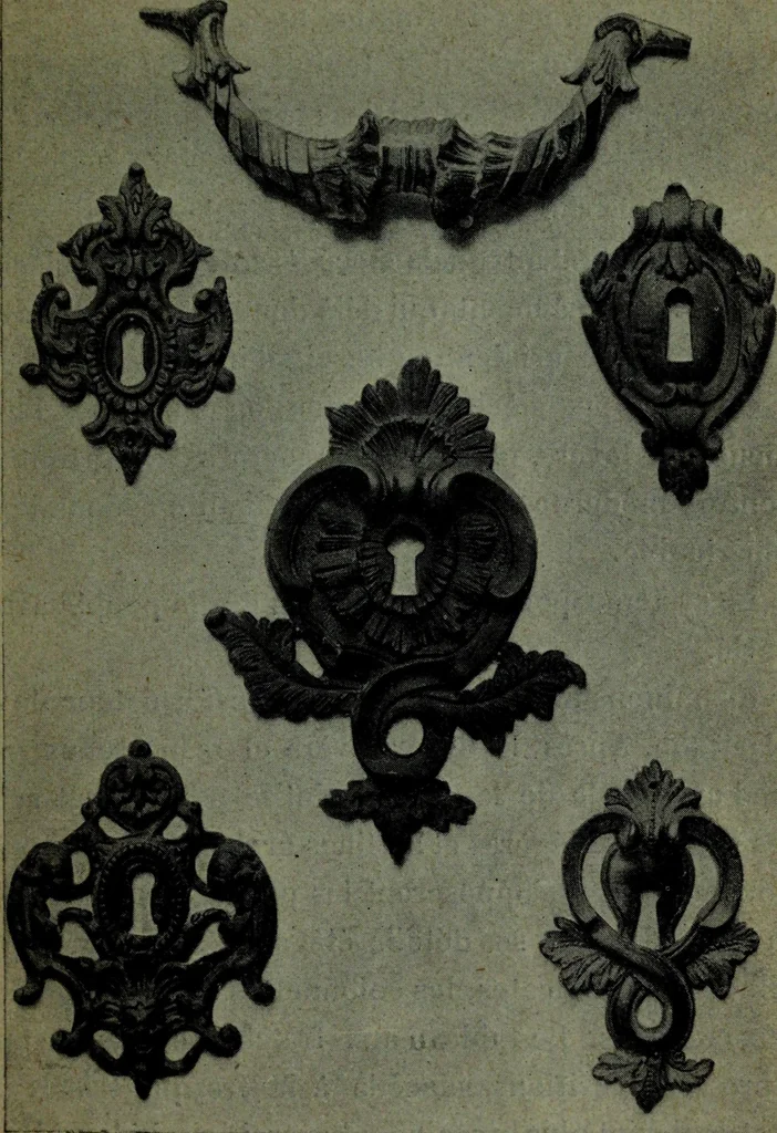 An illustration from L'art de reconnaître les styles, le style Louis XIV, 1900, leaf 24