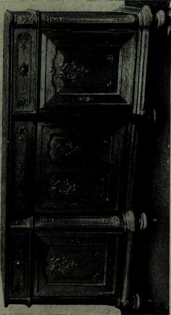 An illustration from L'art de reconnaître les styles, le style Louis XIV, 1900, leaf 244