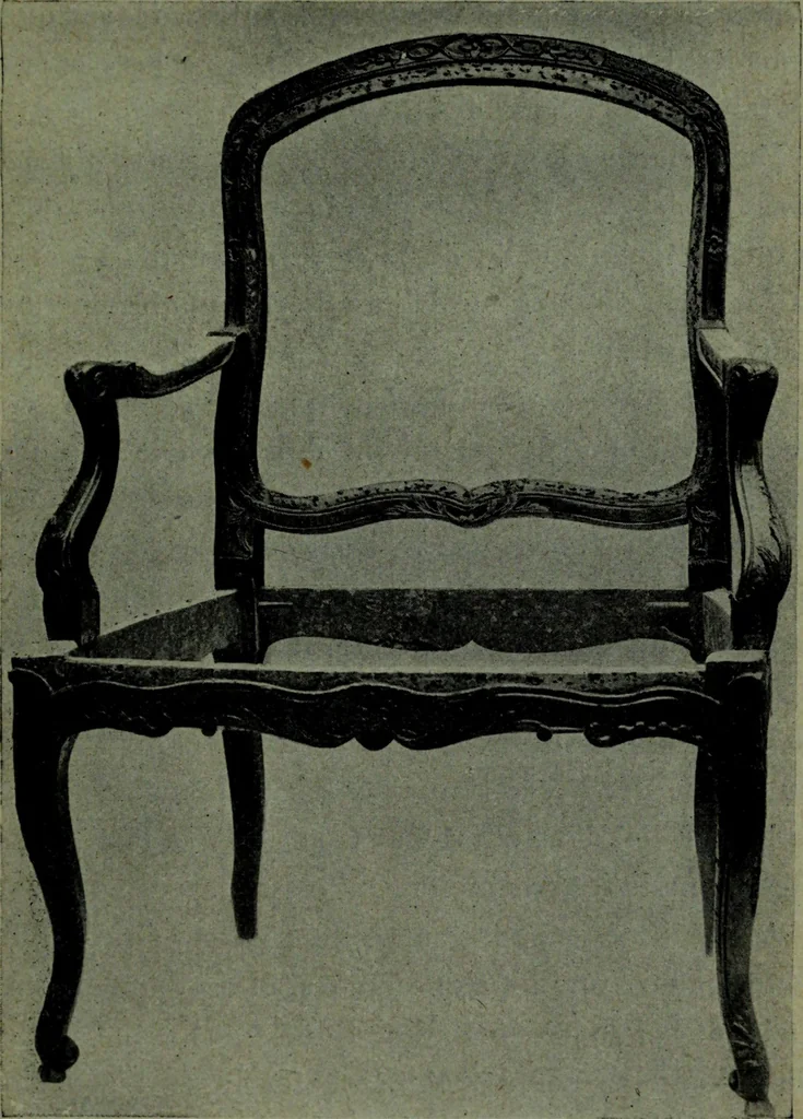 An illustration from L'art de reconnaître les styles, le style Louis XIV, 1900, leaf 246