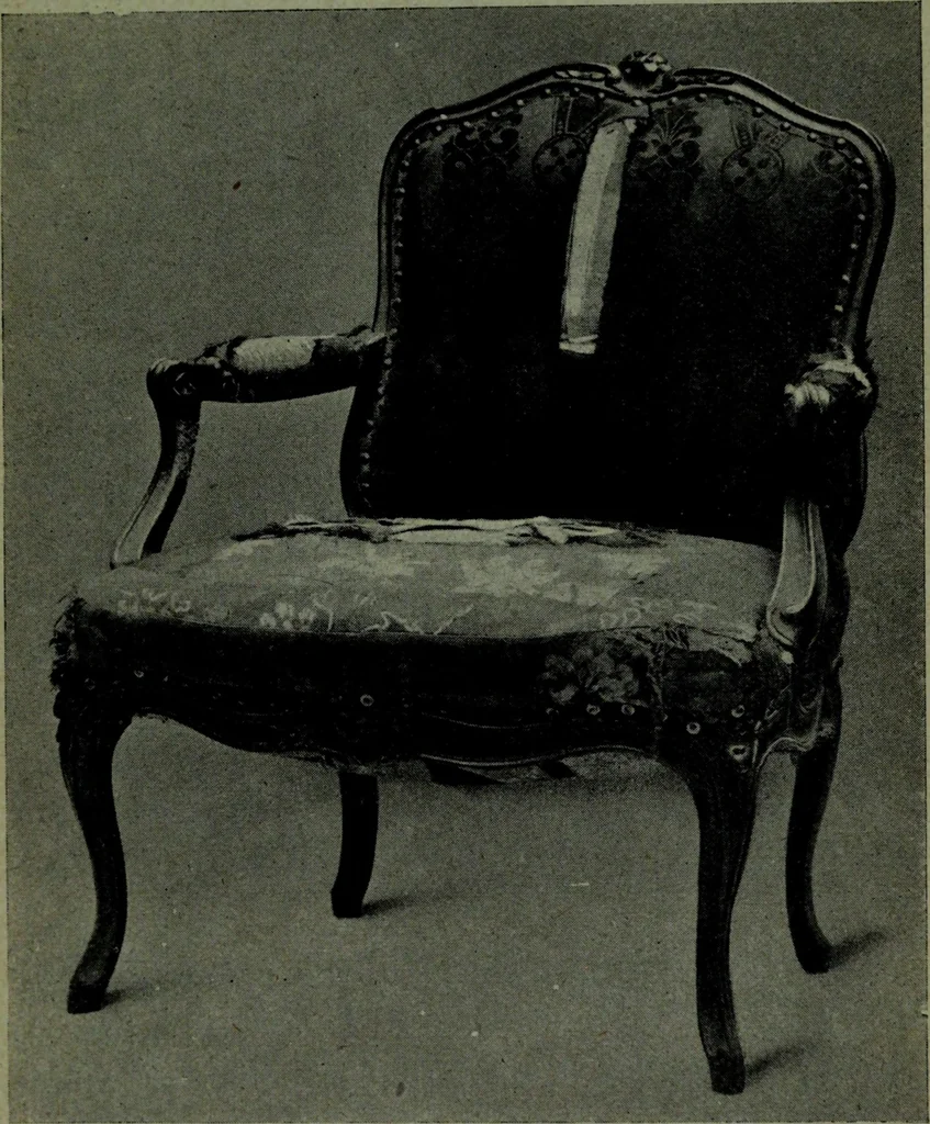 An illustration from L'art de reconnaître les styles, le style Louis XIV, 1900, leaf 250