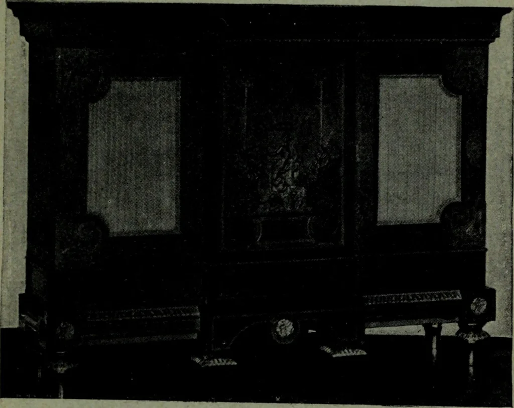 An illustration from L'art de reconnaître les styles, le style Louis XIV, 1900, leaf 254