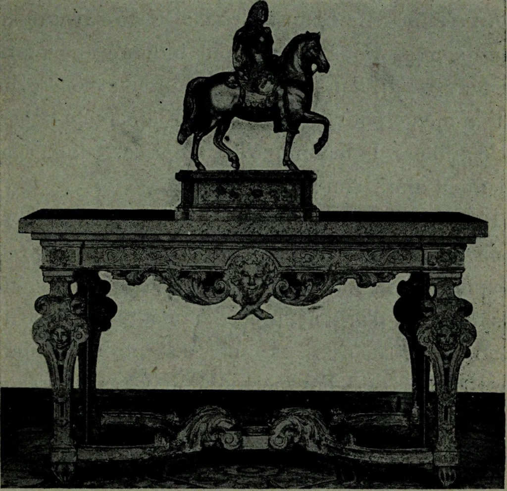 An illustration from L'art de reconnaître les styles, le style Louis XIV, 1900, leaf 258