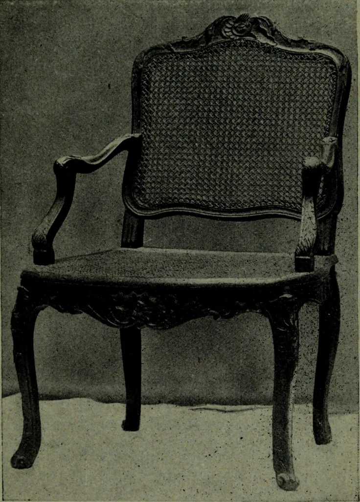 An illustration from L'art de reconnaître les styles, le style Louis XIV, 1900, leaf 260