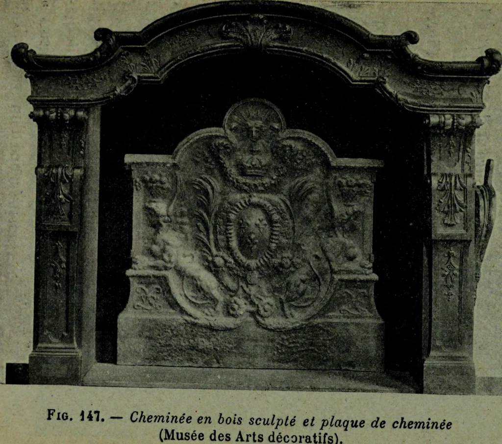 An illustration from L'art de reconnaître les styles, le style Louis XIV, 1900, leaf 272
