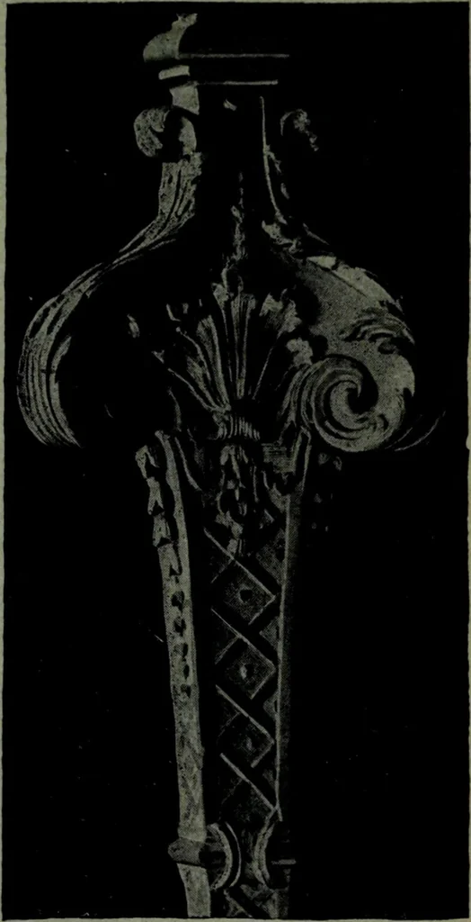 An illustration from L'art de reconnaître les styles, le style Louis XIV, 1900, leaf 274