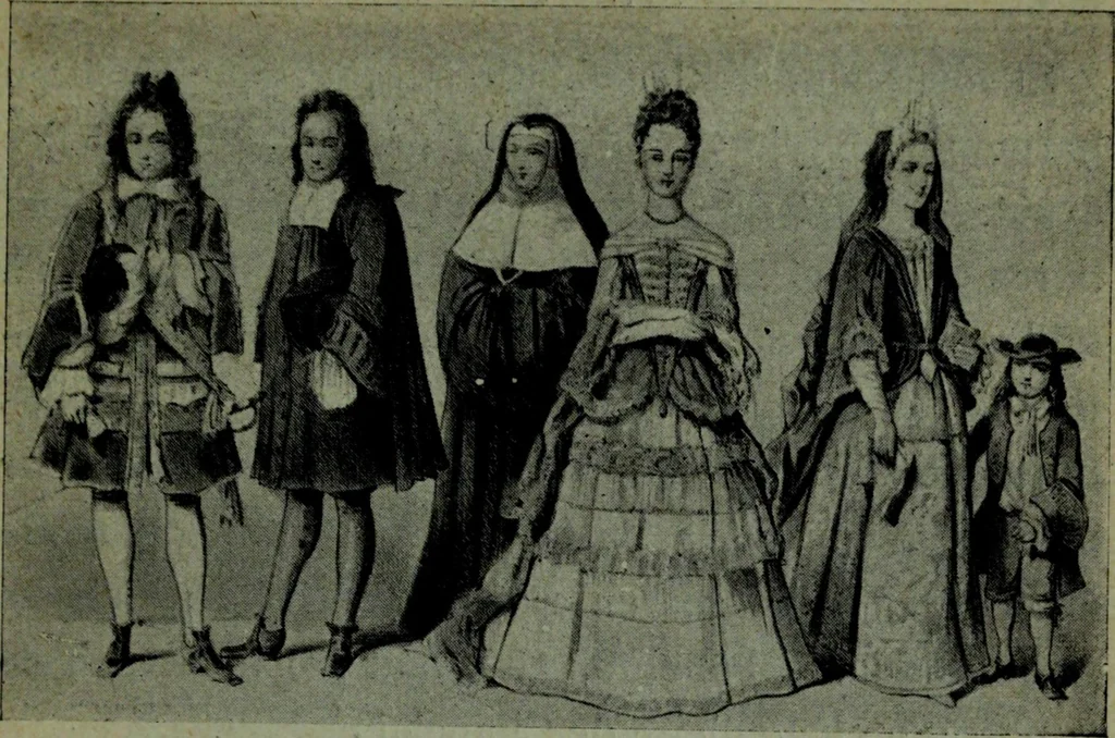 An illustration from L'art de reconnaître les styles, le style Louis XIV, 1900, leaf 276