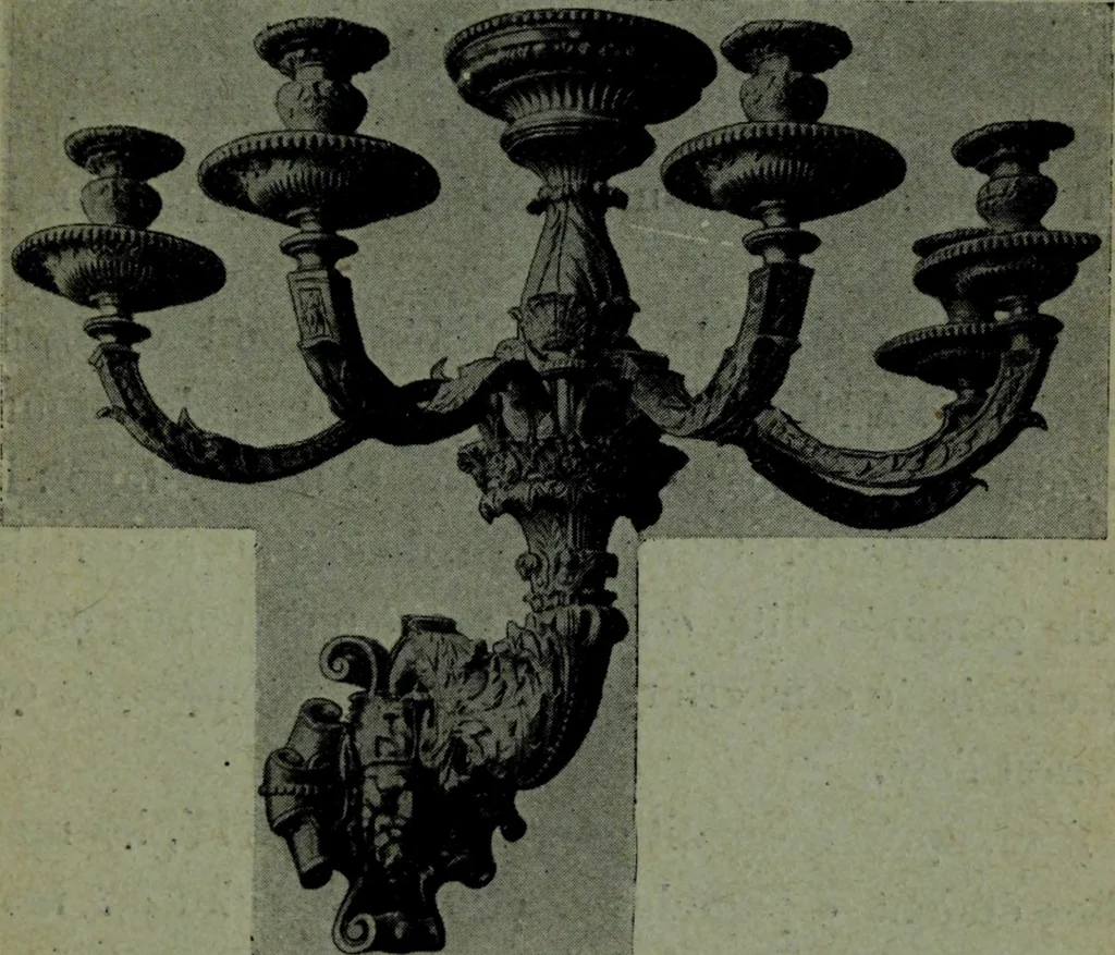 An illustration from L'art de reconnaître les styles, le style Louis XIV, 1900, leaf 290