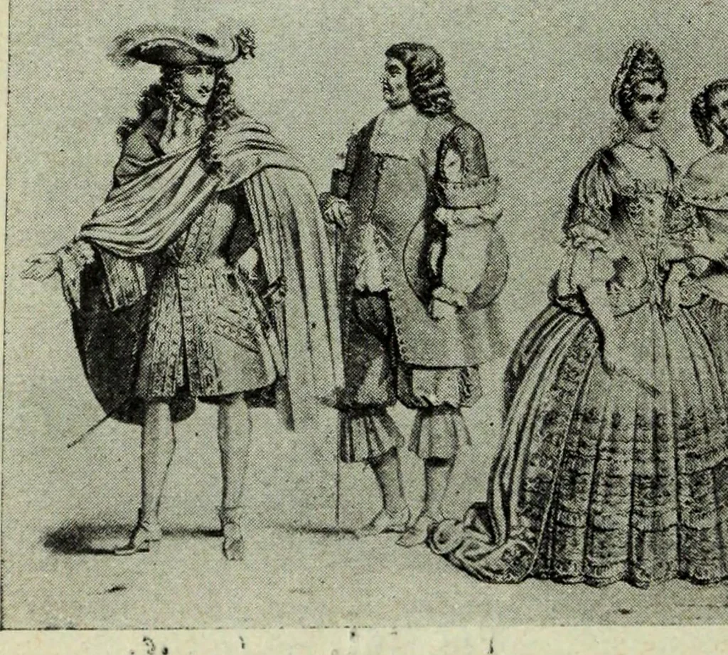 An illustration from L'art de reconnaître les styles, le style Louis XIV, 1900, leaf 299