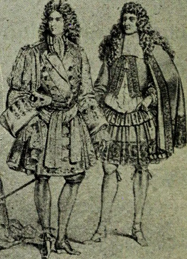 An illustration from L'art de reconnaître les styles, le style Louis XIV, 1900, leaf 299