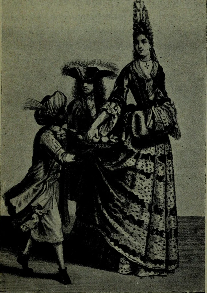An illustration from L'art de reconnaître les styles, le style Louis XIV, 1900, leaf 314