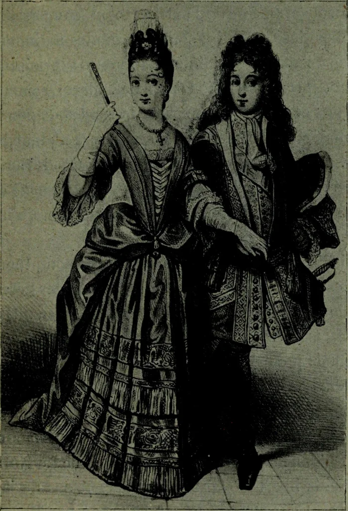 An illustration from L'art de reconnaître les styles, le style Louis XIV, 1900, leaf 316
