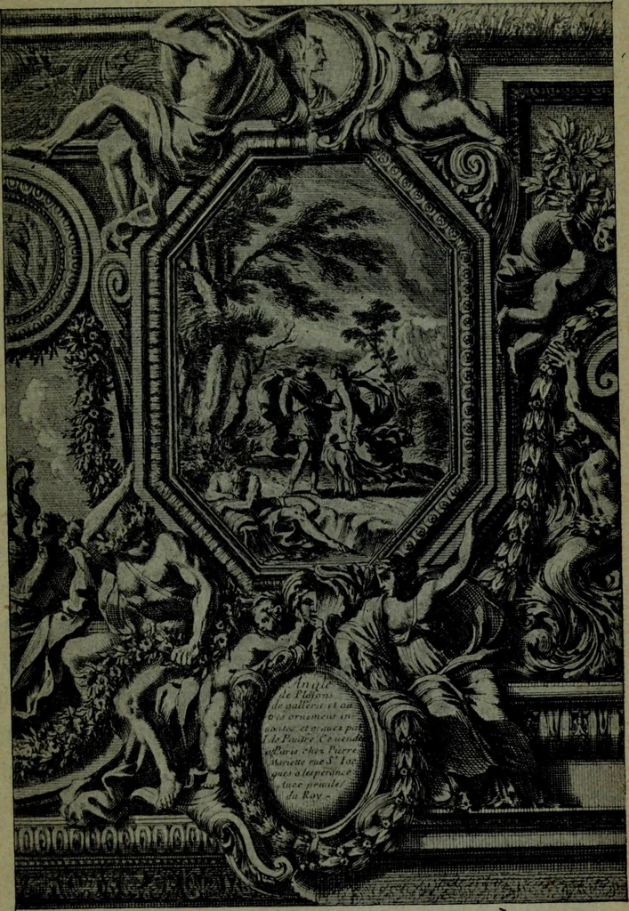 An illustration from L'art de reconnaître les styles, le style Louis XIV, 1900, leaf 44