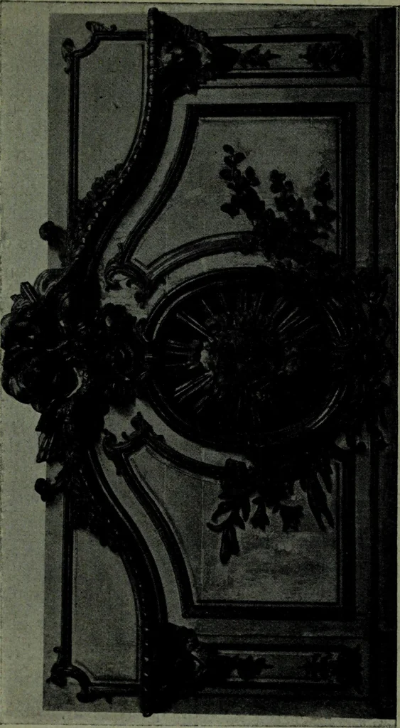 An illustration from L'art de reconnaître les styles, le style Louis XIV, 1900, leaf 64