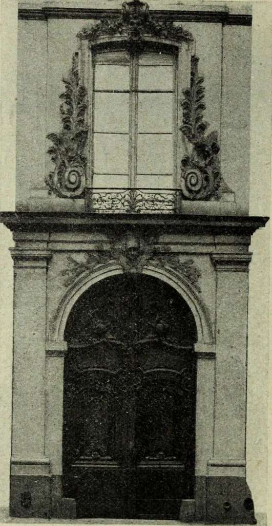 An illustration from L'art de reconnaître les styles, le style Louis XIV, 1900, leaf 69