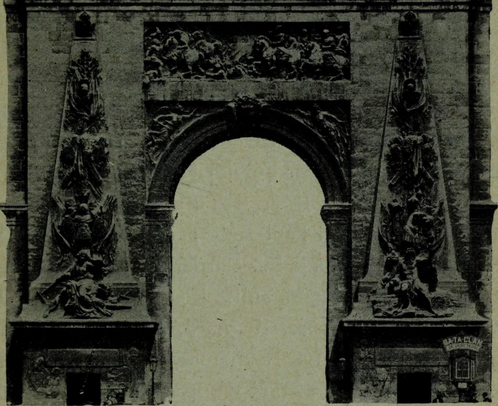 An illustration from L'art de reconnaître les styles, le style Louis XIV, 1900, leaf 74