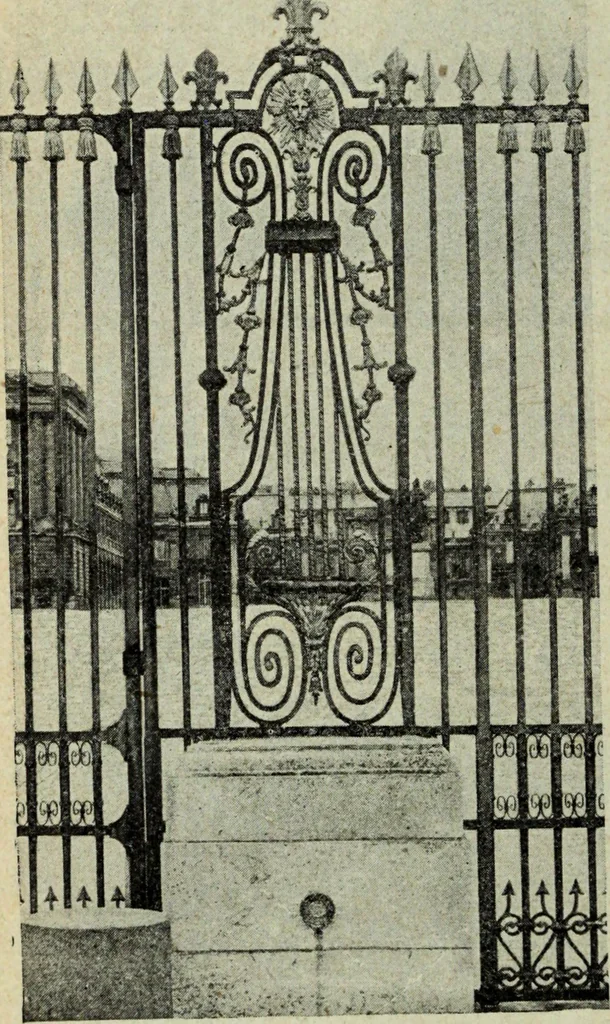 An illustration from L'art de reconnaître les styles, le style Louis XIV, 1900, leaf 83