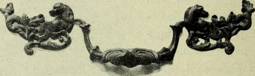 An illustration from L'art de reconnaître les styles, le style Louis XIV, 1900, leaf 95